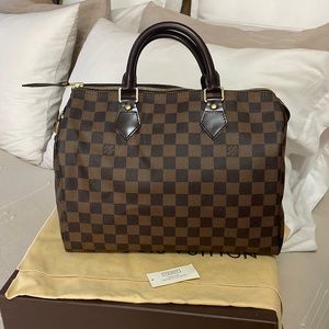Louis Vuitton speedy 30 Damier Ebene